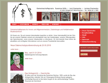 Tablet Screenshot of gemeinschaftspraxis-rhaunen.de